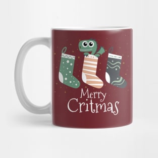 Merry Critmas (Dragon) Mug